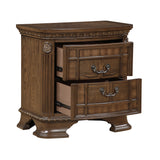 Everleigh Brown 4pc Set (QB+NS+DR+MR) from Homelegance - Luna Furniture