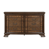 Everleigh Brown 4pc Set (QB+NS+DR+MR) from Homelegance - Luna Furniture