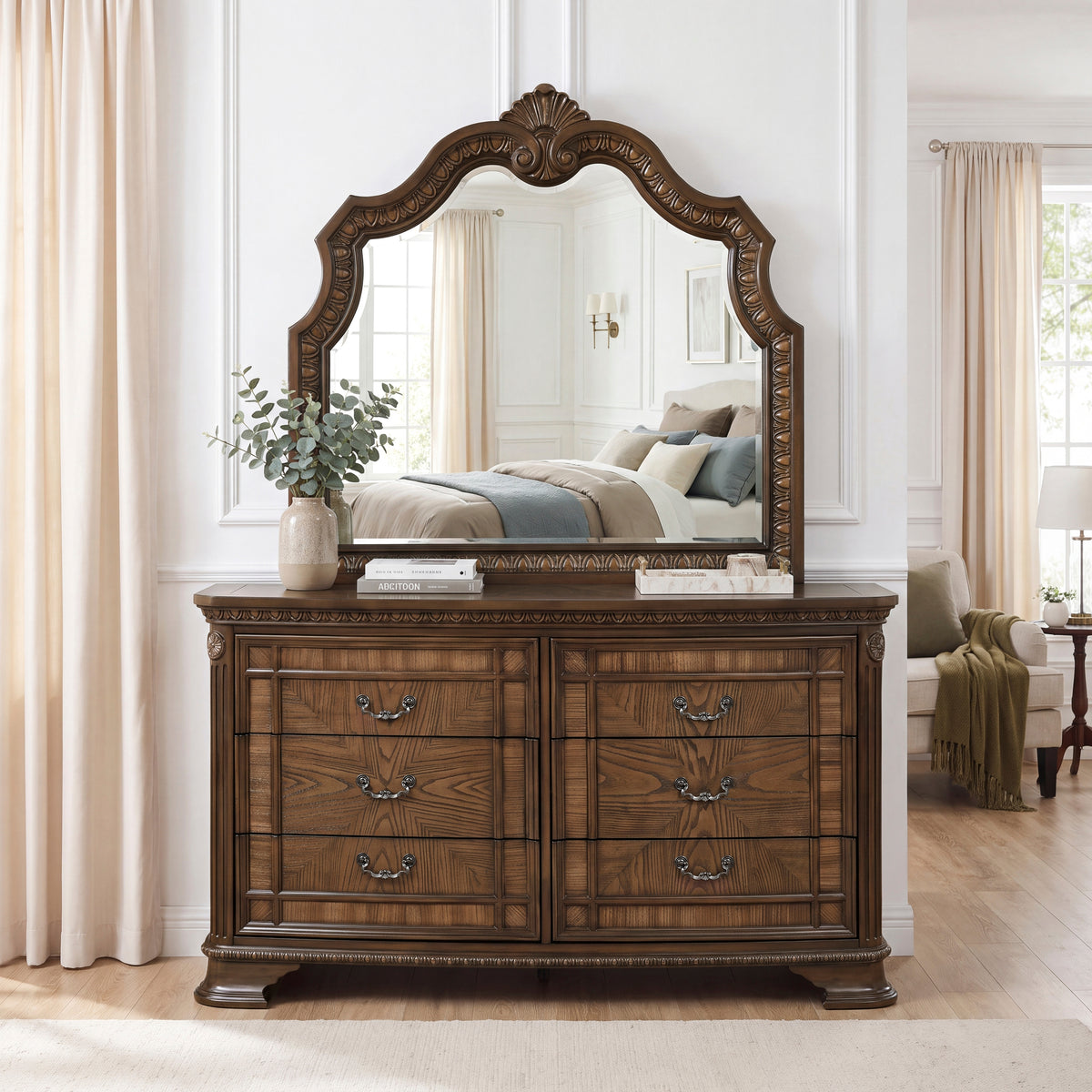Everleigh Brown Mirror (Mirror Only)