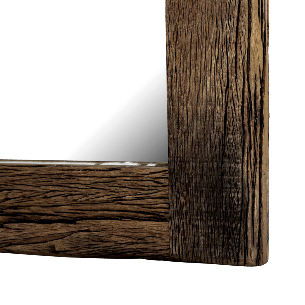 Gridley Floor Mirror in Natural Reclaimed from Four Hands - Luna Furniture