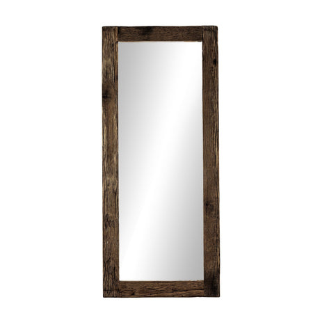 Gridley Floor Mirror in Natural Reclaimed from Four Hands - Luna Furniture