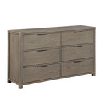 Dalston Light Gray/Beige 4pc Set (QB+NS+DR+MR) from Homelegance - Luna Furniture