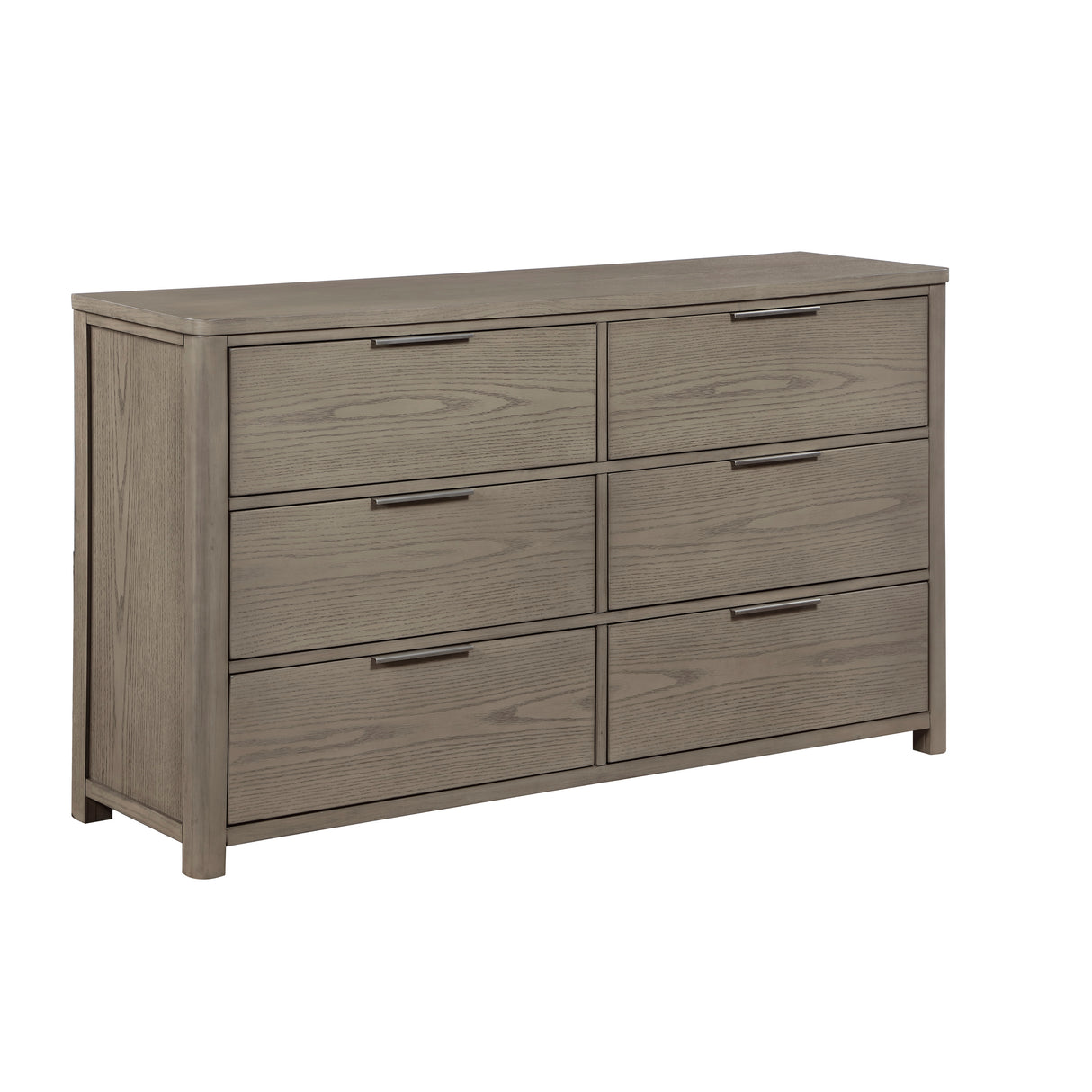 Dalston Light Gray/Beige 5pc Set (QB+NS+DR+MR+CH) from Homelegance - Luna Furniture