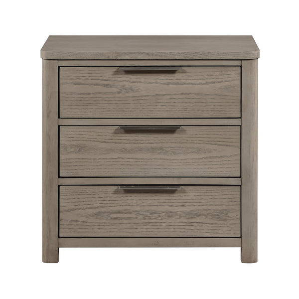 Dalston Light Gray Night Stand