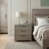 Dalston Light Gray Night Stand from Homelegance - Luna Furniture