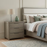 Dalston Light Gray Night Stand from Homelegance - Luna Furniture