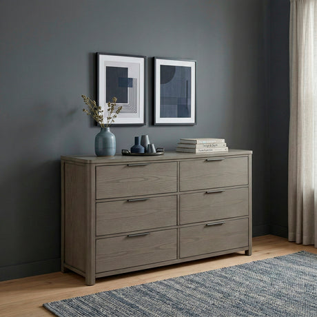 Dalston Light Gray Dresser from Homelegance - Luna Furniture
