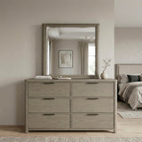 Dalston Light Gray Mirror from Homelegance - Luna Furniture