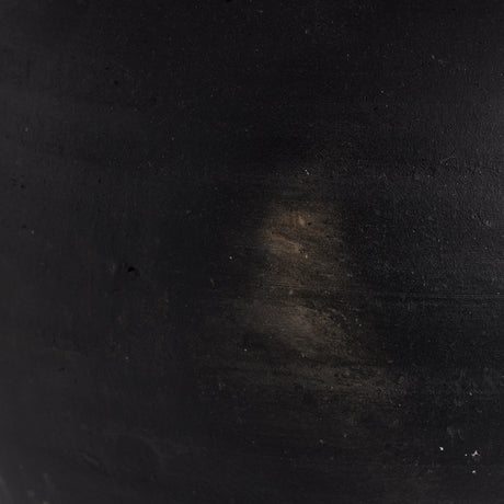 Russo Table Lamp in Aged Black Terracotta from Four Hands - Luna Furniture