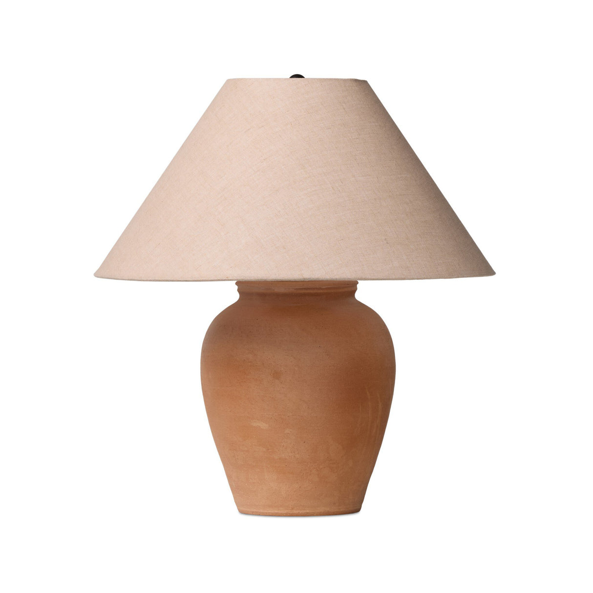 Russo Table Lamp in Aged Natural Terracotta from Four Hands - Luna Furniture