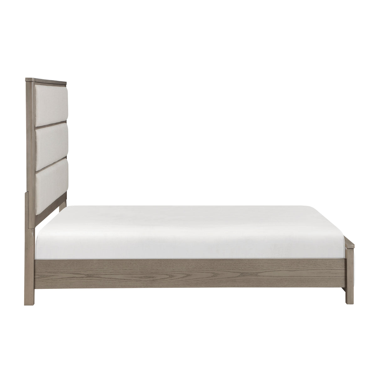 Dalston Light Gray/Beige Panel Bedroom Set from Homelegance - Luna Furniture