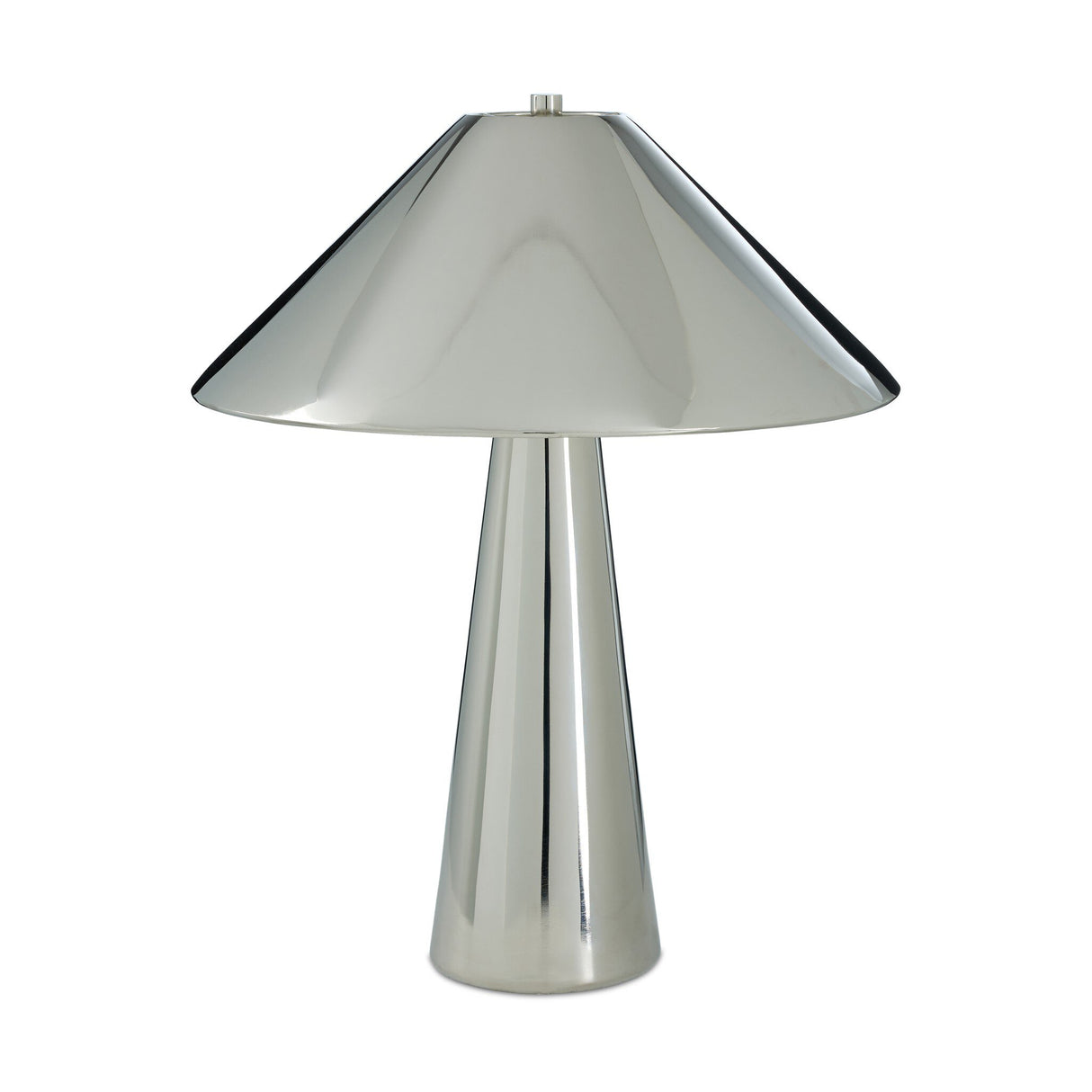 Romani Table Lamp in Nickel from Four Hands - Luna Furniture