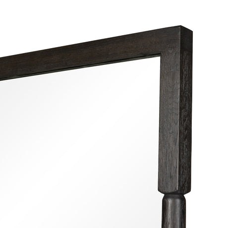Concord Floor Mirror in Charcoal Oak from Four Hands - Luna Furniture