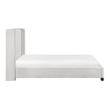 Emerson Beige Upholstered Queen Bed from Homelegance - Luna Furniture