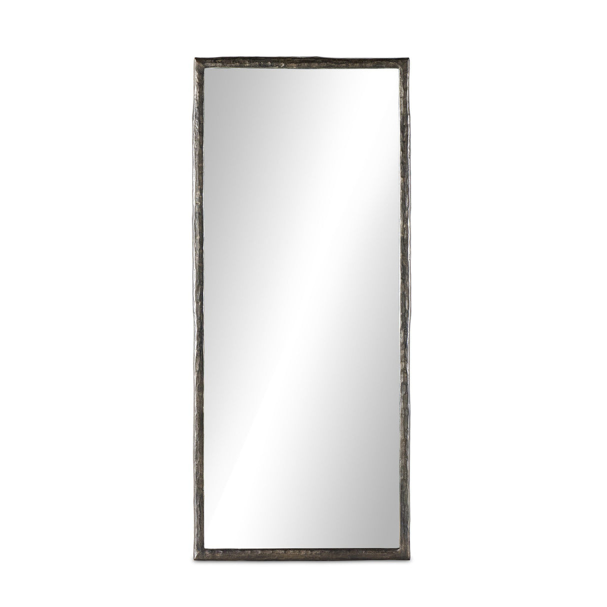 Langford Floor Mirror in Smoked Nickel from Four Hands - Luna Furniture
