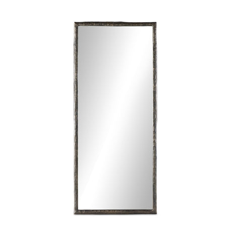 Langford Floor Mirror in Smoked Nickel from Four Hands - Luna Furniture