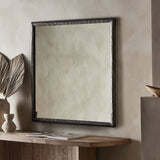 Langford Wall Mirror in Smoked Nickel from Four Hands - Luna Furniture