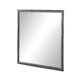 Langford Wall Mirror in Smoked Nickel from Four Hands - Luna Furniture