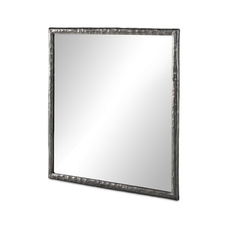 Langford Wall Mirror in Smoked Nickel from Four Hands - Luna Furniture