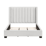 Emerson Beige Upholstered Full Bed from Homelegance - Luna Furniture