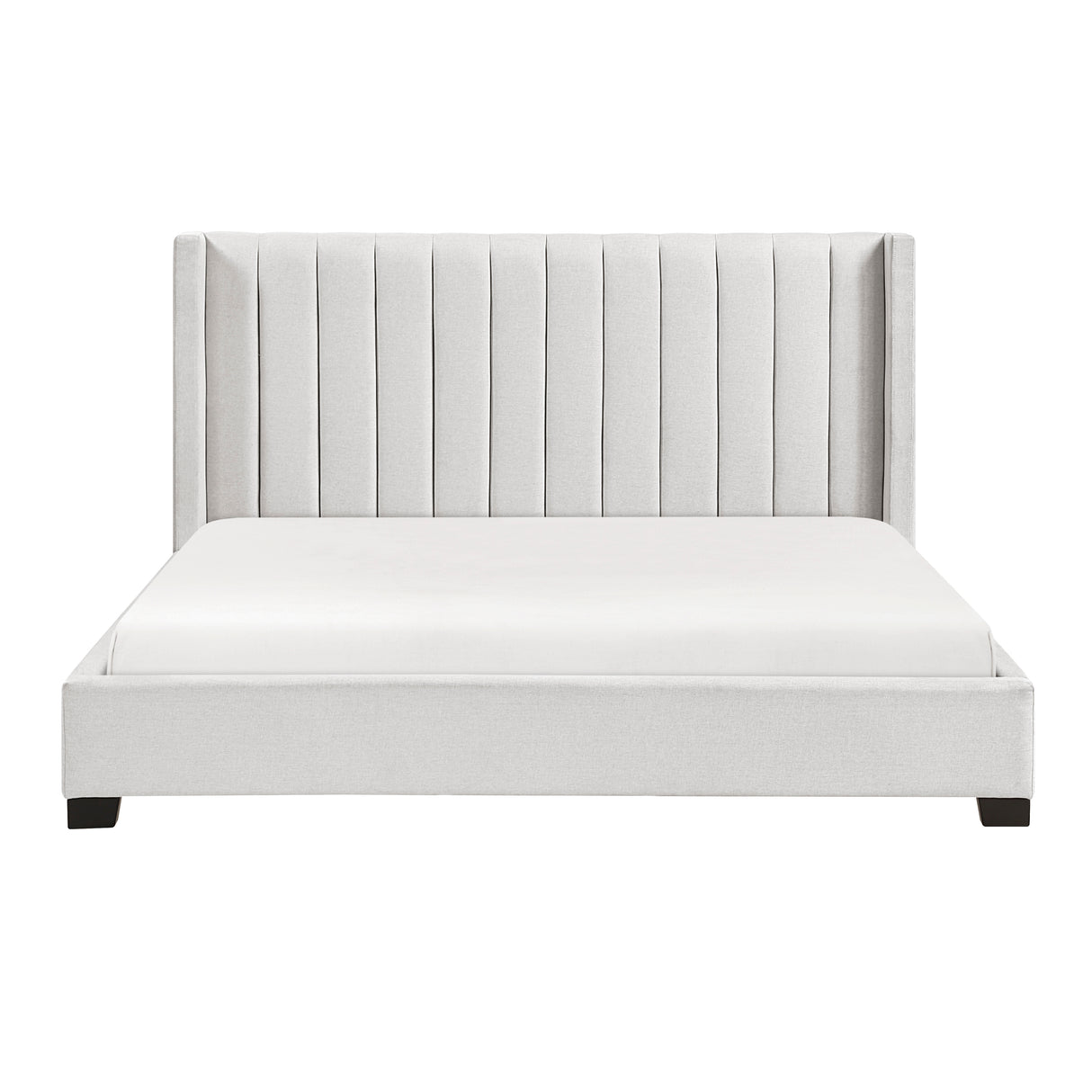 Carter Natural Queen Platform Bed from Homelegance - Luna Furniture