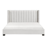 Carter Natural Queen Platform Bed from Homelegance - Luna Furniture