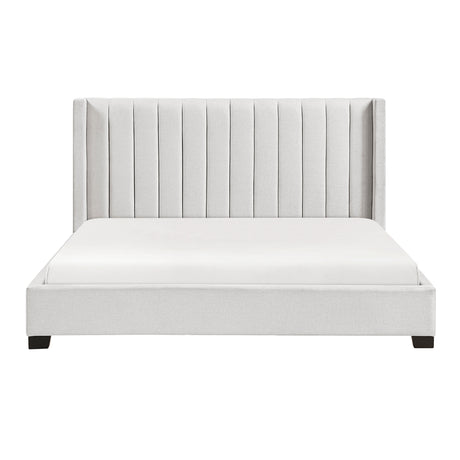 Carter Natural Queen Platform Bed from Homelegance - Luna Furniture