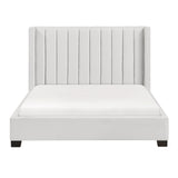 Emerson Beige Upholstered Full Bed from Homelegance - Luna Furniture