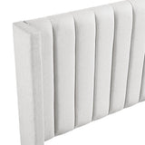 Emerson Beige Upholstered Full Bed from Homelegance - Luna Furniture