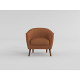 Cutler Rust Accent Chair from Homelegance - Luna Furniture