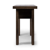 Yarra Console Table in Grey Oak Veneer from Four Hands - Luna Furniture