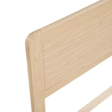 Carter Natural Queen Platform Bed from Homelegance - Luna Furniture