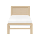 Fitzroy Gray Upholstered Queen Bed with Fireplace from Homelegance - Luna Furniture