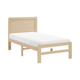 Fitzroy Gray Upholstered Queen Bed with Fireplace from Homelegance - Luna Furniture