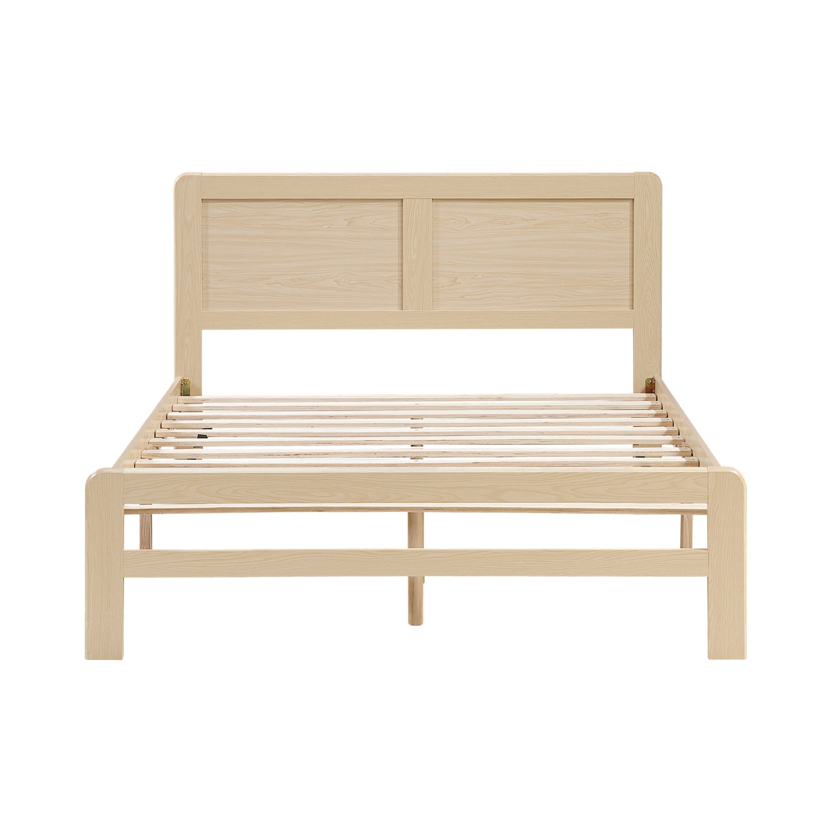 Carter Natural Full Platform Bed from Homelegance - Luna Furniture