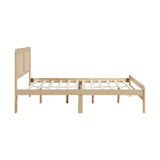 Carter Natural Full Platform Bed from Homelegance - Luna Furniture