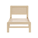 Carter Natural Twin Platform Bed from Homelegance - Luna Furniture