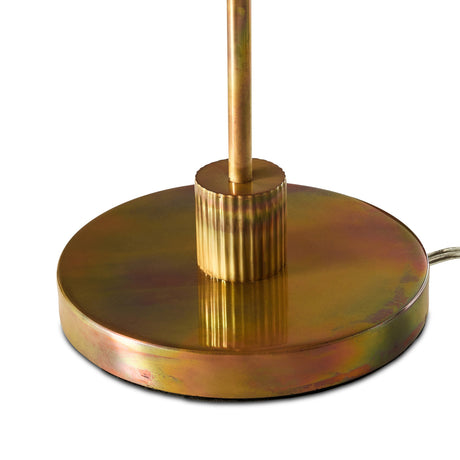 Lund Table Lamp in Burnt Brass from Four Hands - Luna Furniture