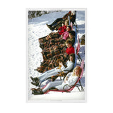Apres Ski Tray by Slim Aarons in 1/4" Clear Cast Acrylic from Four Hands - Luna Furniture