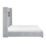 Oakmont Light Brown 4pc Set (QB+NS+DR+MR) from Homelegance - Luna Furniture