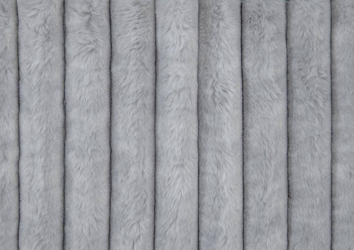 Fitzroy Gray Upholstered King Bed from Homelegance - Luna Furniture