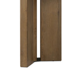 Huxley Console Table in Rubbed Light Oak Veneer from Four Hands - Luna Furniture