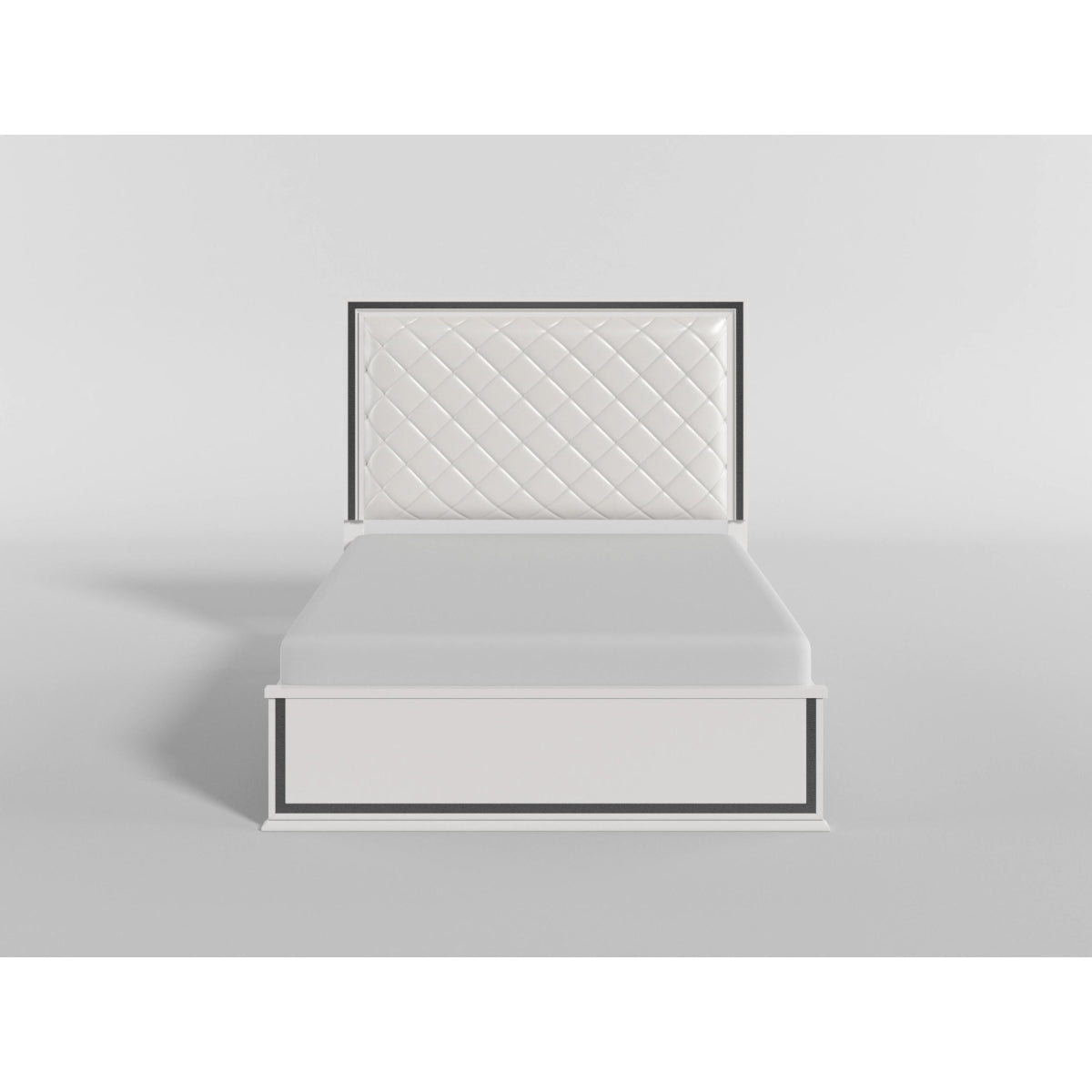 Lumin Pearl White 4pc Set (QB+NS+DR+MR) from Homelegance - Luna Furniture