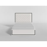 Lumin Pearl White 4pc Set (QB+NS+DR+MR) from Homelegance - Luna Furniture