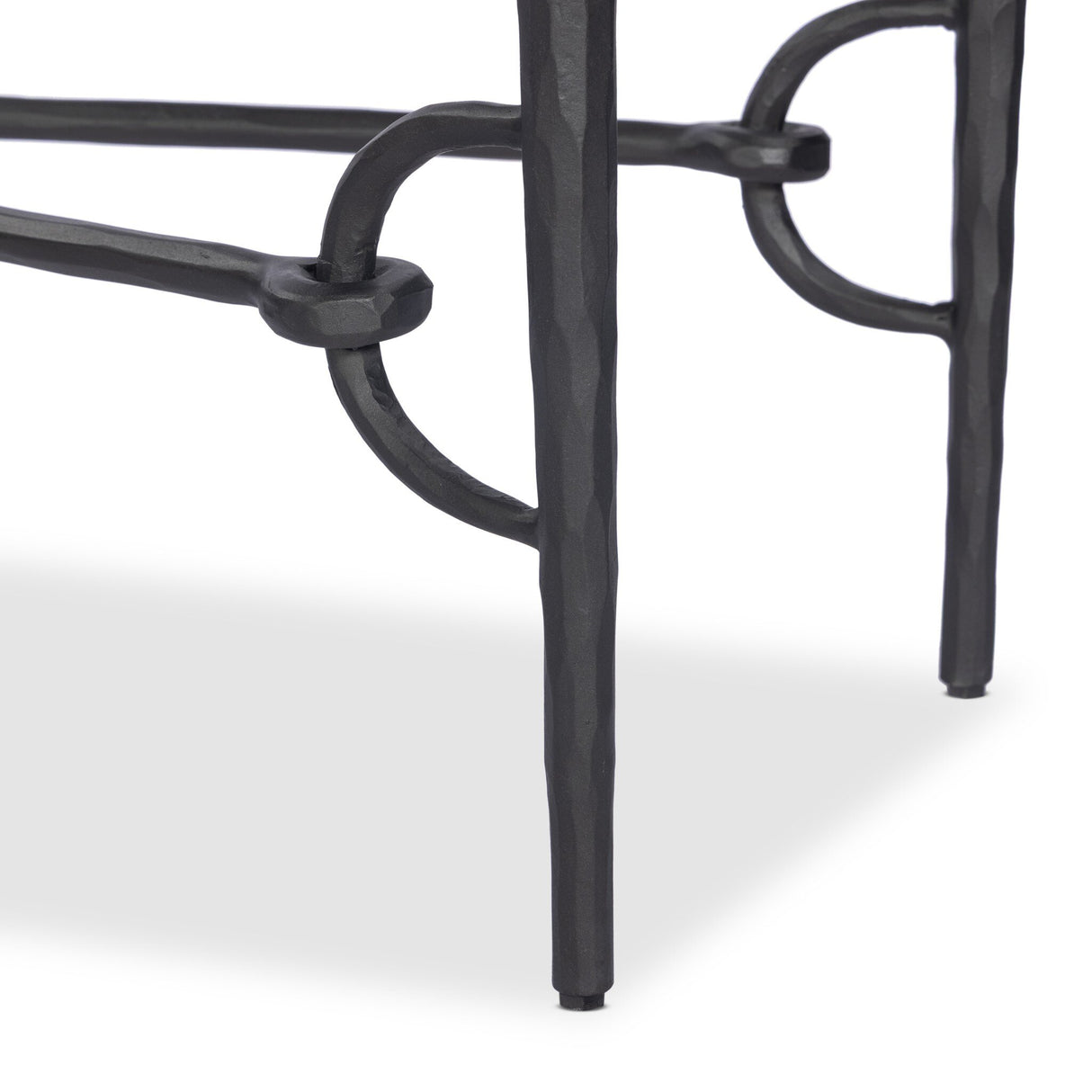 Babylon Console Table in Tempered Glass from Four Hands - Luna Furniture
