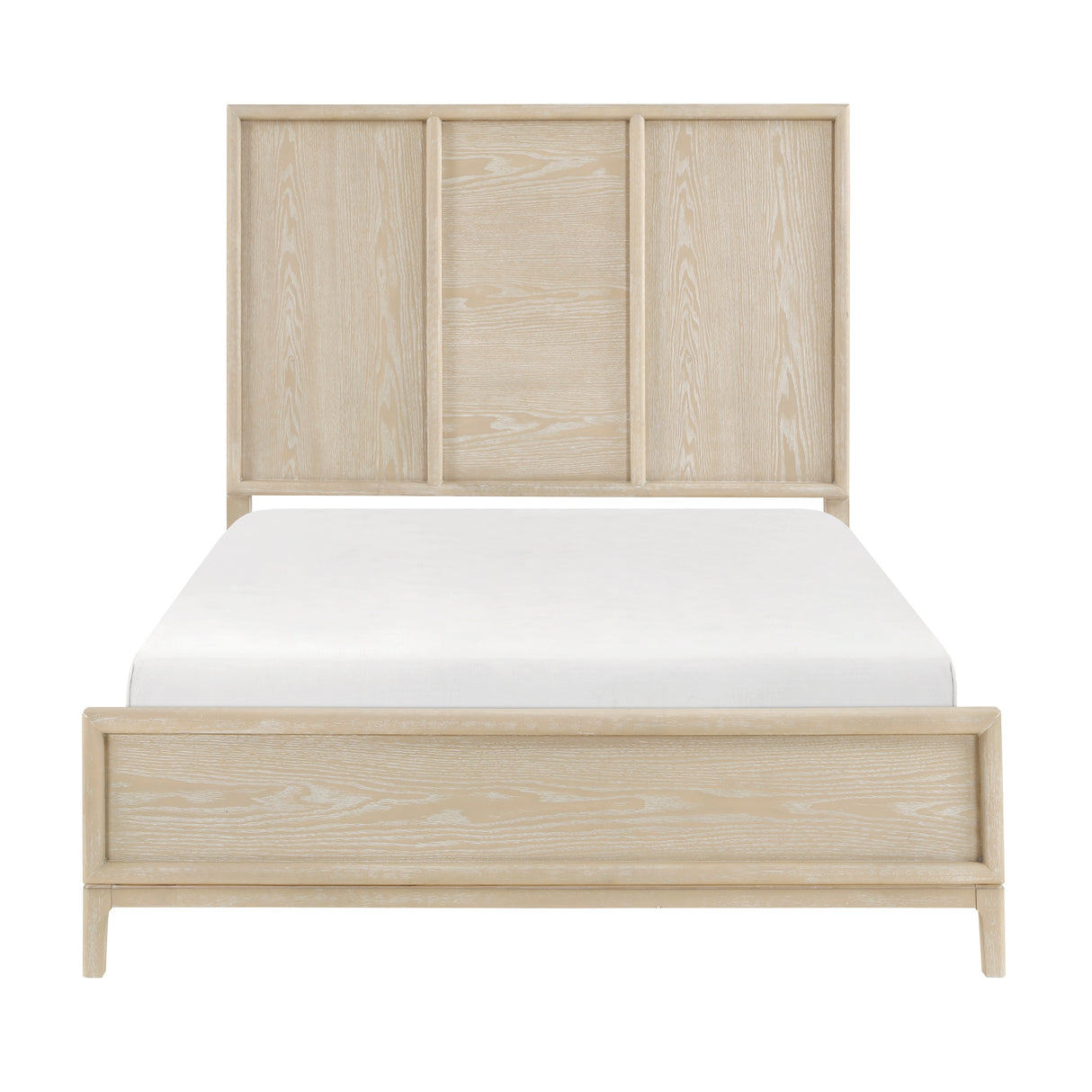 Oakmont Light Brown Queen Panel Bed from Homelegance - Luna Furniture