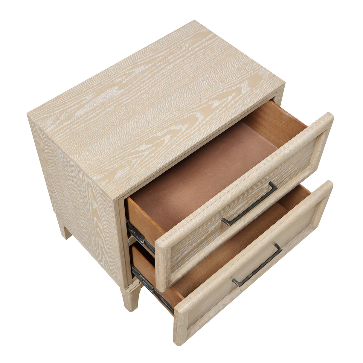 Oakmont Light Brown 4pc Set (QB+NS+DR+MR) from Homelegance - Luna Furniture