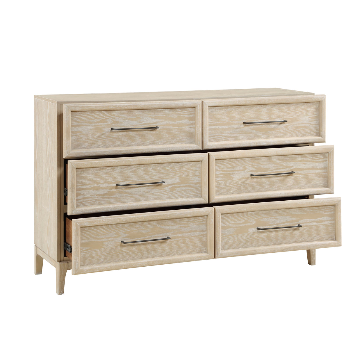 Oakmont Light Brown 5pc Set (QB+NS+DR+MR+CH) from Homelegance - Luna Furniture