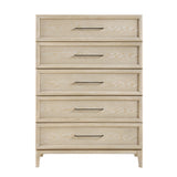 Oakmont Light Brown 5pc Set (QB+NS+DR+MR+CH) from Homelegance - Luna Furniture