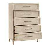 Oakmont Light Brown 5pc Set (QB+NS+DR+MR+CH) from Homelegance - Luna Furniture